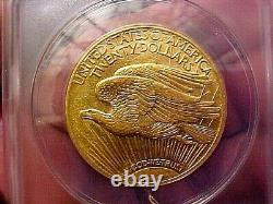 1923 $20 Gold Double Eagle Coin St. Gaudens ANACS Slabbed & UNDER Graded AU-50