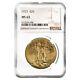 1923 $20 Gold Saint Gaudens Double Eagle Coin NGC MS 63