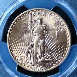 1923 $20 Gold Saint-Gaudens Double Eagle PCGS MS 64 Gold Shield