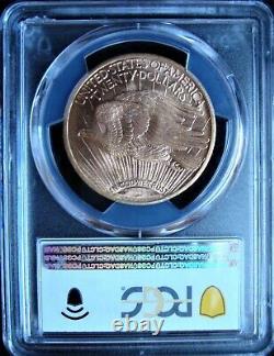 1923 $20 Gold Saint-Gaudens Double Eagle PCGS MS 64 Gold Shield