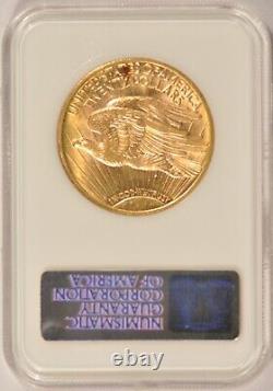 1923 $20 Saint Gaudens Gold Double Eagle Coin NGC MS62 CAC Fatty Hint of Copper