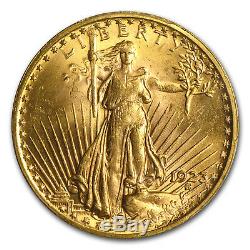 1923 $20 Saint-Gaudens Gold Double Eagle MS-64 PCGS SKU #23102