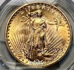 1923 $20 St Gaudens Gold Double Eagle PCGS MS 64
