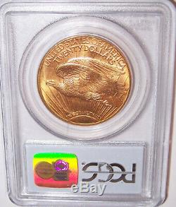 1923-D $20 Denver Gold GEM St Gaudens Double Eagle PCGS MS66