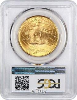 1923-D $20 PCGS MS64 Saint Gaudens Double Eagle Gold Coin
