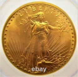 1923-D $20 ST. GAUDENS GOLD DOUBLE EAGLE COIN Graded PCGS MS-64 FREE SHIPPING