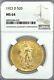 1923-D $20 Saint Gaudens Gold Coin, MS 64 NGC