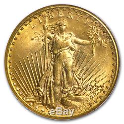 1923-D $20 Saint-Gaudens Gold Double Eagle MS-64 NGC SKU #97110