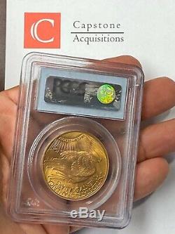 1923-D $20 Saint Gaudens Gold Double Eagle PCGS MS66 Amazing Color & Surfaces PQ