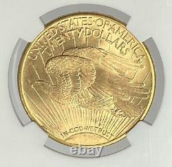 1923-D $20 Saint Gaudens Gold Double Eagle Pre-1933 NGC MS64 Rare Sleeper Date