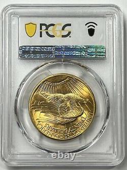 1923-D $20 Saint Gaudens Gold Double Eagle Pre-1933 PCGS MS64 Brilliant Surfaces