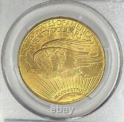1923-D $20 Saint Gaudens Gold Double Eagle Pre-1933 PCGS MS64 Outstanding Coin