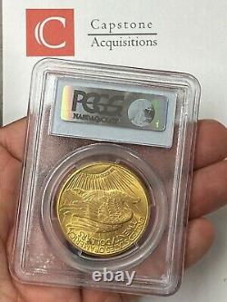 1923-D $20 Saint Gaudens Gold Double Eagle Pre-1933 PCGS MS64 Outstanding Coin
