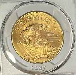 1923-D $20 Saint Gaudens Gold Double Eagle Pre-1933 PCGS MS66+ Amazing Super Gem