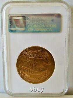 1923-D $20 St. Gaudens Double Eagle Gold Coin Graded NGC MS61 FREE SHIPPING