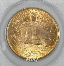 1923-D $20 St Gaudens Double Eagle PCGS MS 64 Old Green Rattler Holder