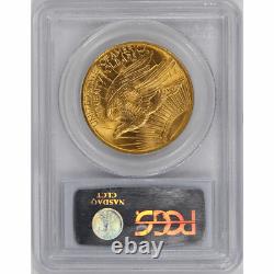 1923-D $20 St. Gaudens Gold Double Eagle PCGS MS66 CAC Amazing Luster