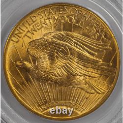 1923-D $20 St. Gaudens Gold Double Eagle PCGS MS66 CAC Amazing Luster