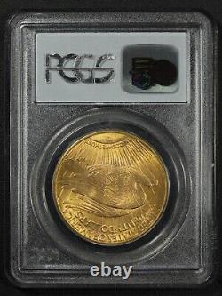 1923 D $20 Twenty Dollar St Gaudens Gold Double Eagle PCGS MS 66