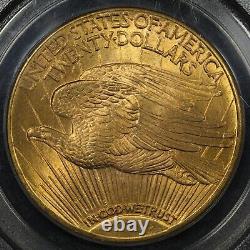 1923 D $20 Twenty Dollar St Gaudens Gold Double Eagle PCGS MS 66