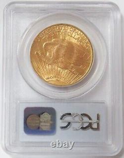 1923 Gold $20 Saint Gaudens Double Eagle Pcgs Mint State 64