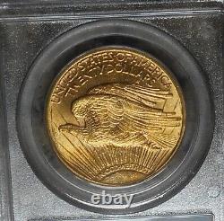 1923 P $20 Saint Gaudens Gold Double Eagle PCGS MS62