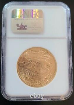 1923 US Gold $20 Saint-Gaudens Double Eagle NGC MS63
