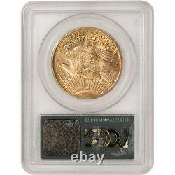 1923 US Gold $20 Saint-Gaudens Double Eagle PCGS MS63