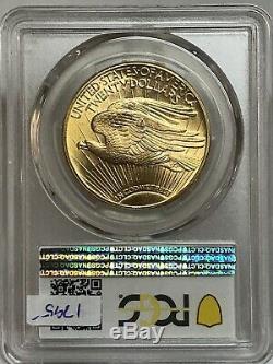 1923-d $20 Saint Gaudens Gold Double Eagle PCGS MS64 Beautiful! 37926249