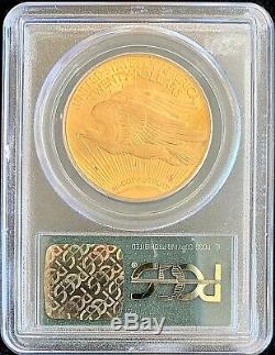 1924 $20 American Gold Double Eagle Saint Gaudens MS64 NGC Certified CAC