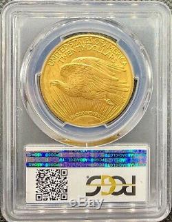 1924 $20 American Gold Double Eagle Saint Gaudens MS65 PCGS LUSTROUS PQ Coin