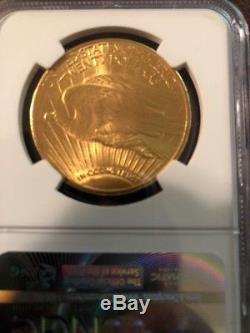 1924 $20 Dollar St. Gaudens Gold Double Eagle NGC MS-63