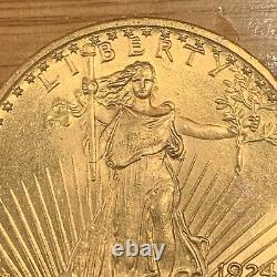 1924 $20 Gold Dollar St Gaudens Double Eagle High Grade Uncirculated