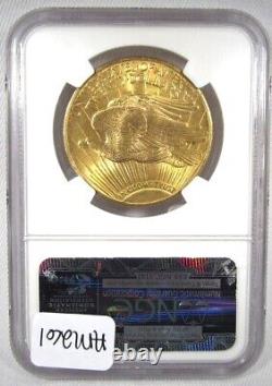 1924 $20 Gold Saint Gaudens Double Eagle NGC MS65 AM261