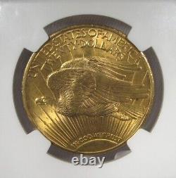 1924 $20 Gold Saint Gaudens Double Eagle NGC MS65 AM261