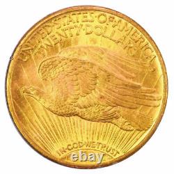 1924 $20 Gold Saint Gaudens PCGS Rattler MS63 CAC Double Eagle 094270