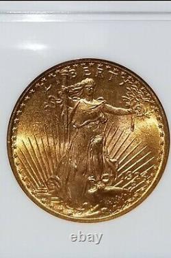 1924 $20 Gold St Gaudens Double Eagle GNC MS65