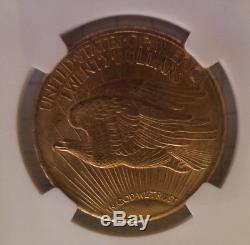 1924 $20 Gold St. Gaudens Double Eagle NGC MS 63