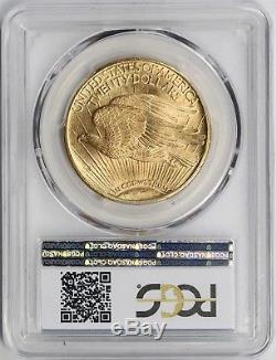 1924 $20 PCGS MS 65 + Saint-Gaudens Gold Double Eagle