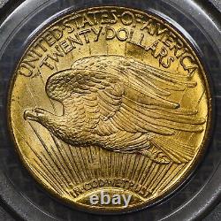 1924 $20 PCGS MS63 OGH Saint Gaudens Gold Double Eagle Old Green Holder