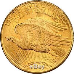 1924 $20 PCGS MS63 Saint Gaudens Double Eagle Gold Coin