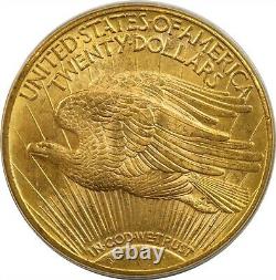 1924 $20 PCGS OGH MS 63 Saint-Gaudens Gold Double Eagle