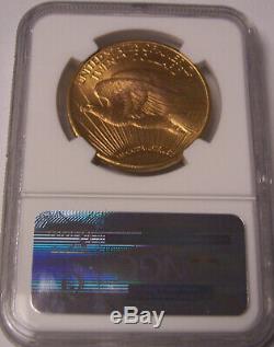 1924 $20 Philadelphia Gold GEM St Gaudens Double Eagle NGC MS66