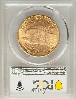 1924 $20 Philadelphia St Gaudens GEM Gold Double Eagle PCGS MS66+