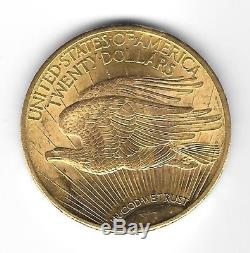 1924 $20 Saint-Gaudens Double Eagle Gold Coin