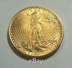 1924 $20 Saint-Gaudens Double Eagle Gold Coin
