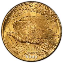 1924 $20 Saint Gaudens Double Eagle PCGS MS66 CAC
