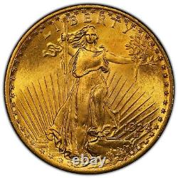 1924 $20 Saint Gaudens Double Eagle PCGS MS67 CAC