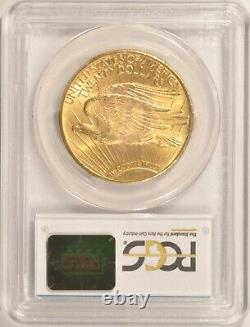 1924 $20 Saint Gaudens Gold Double Eagle Coin PCGS MS64+ CAC Approved Pre-1933