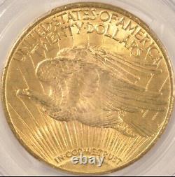 1924 $20 Saint Gaudens Gold Double Eagle Coin PCGS MS64+ CAC Approved Pre-1933